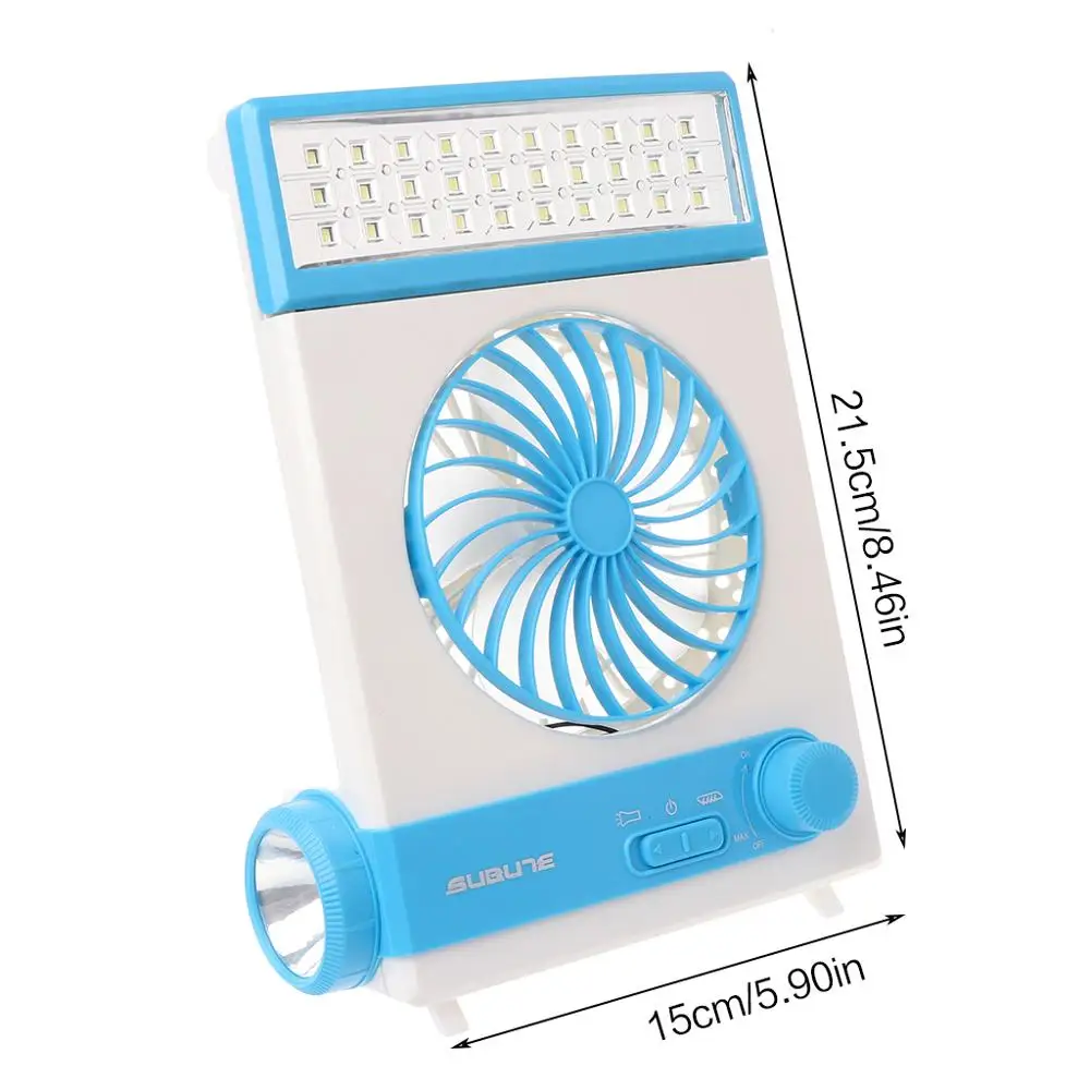 Solar Power Mini Fan Multifunction AC Direct Charge Fans With LED Table Lamp & LED Flashlight
Solar Power Mini Fan Multifunction AC Direct Charge Fans With LED Table Lamp & LED Flashlight