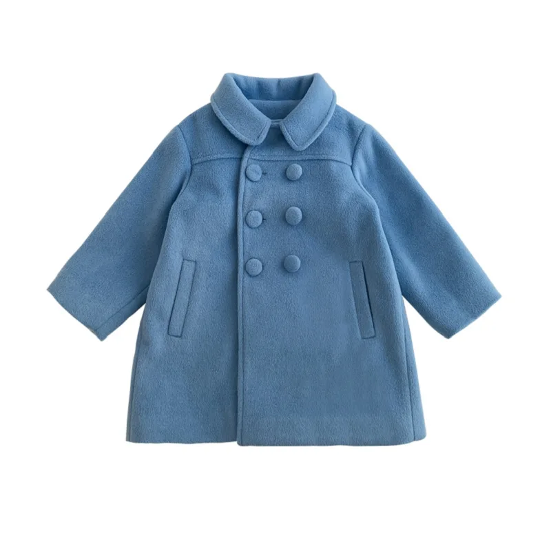 Girls' coat double-breasted temperament coat cotton padded jacket winter clothes new girls jackets
Girls' coat double-breasted temperament coat cotton padded jacket winter clothes new girls jackets