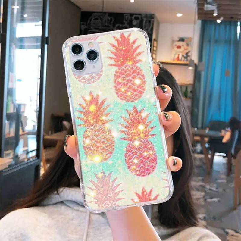 Pineapple print fruit Phone Case Transparent for iPhone 6 7 8 11 12 s mini pro X XS XR MAX Plus 
Pineapple print fruit Phone Case Transparent for iPhone 6 7 8 11 12 s mini pro X XS XR MAX Plus