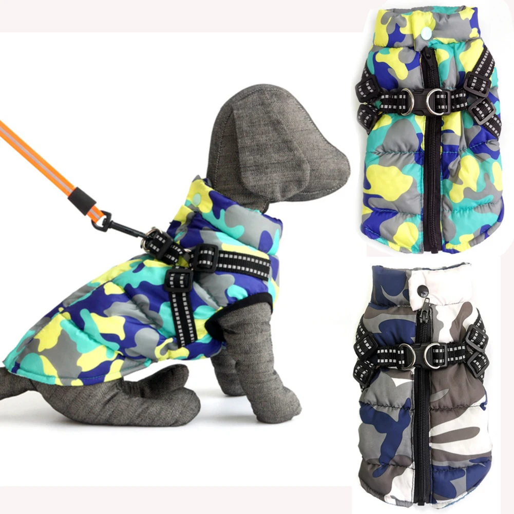 Harness Pet Dog Jacket Clothes Waterproof Winter Dog Padded Coat Thicken For Chihuahua Dogs Costume Hoodies Outfit Clothing
Harness Pet Dog Jacket Clothes Waterproof Winter Dog Padded Coat Thicken For Chihuahua Dogs Costume Hoodies Outfit Clothing