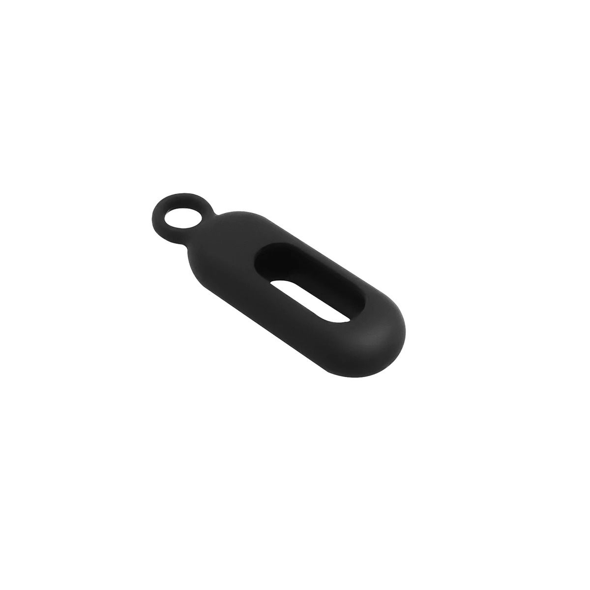 Силиконовый чехол-держатель для переходника Lightning Type C Micro USB с брелоком кабелем