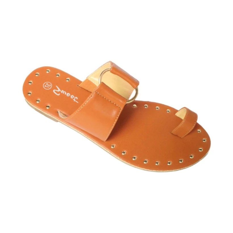 2021 Summer New Fashion Women's Slippers Open Toe Set Toe Rivet Sandals Outdoor Shallow No-slip Ladies Flat Slippers Plus Size
2021 Summer New Fashion Women's Slippers Open Toe Set Toe Rivet Sandals Outdoor Shallow No-slip Ladies Flat Slippers Plus Size
