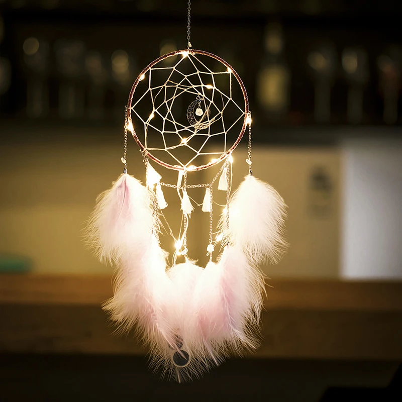 Girl Dreamcatcher Catcher National Feather Ornaments Lace Ribbons Feathers With Lights Room Decor Children Dreamcatcher Nordic
Girl Dreamcatcher Catcher National Feather Ornaments Lace Ribbons Feathers With Lights Room Decor Children Dreamcatcher Nordic