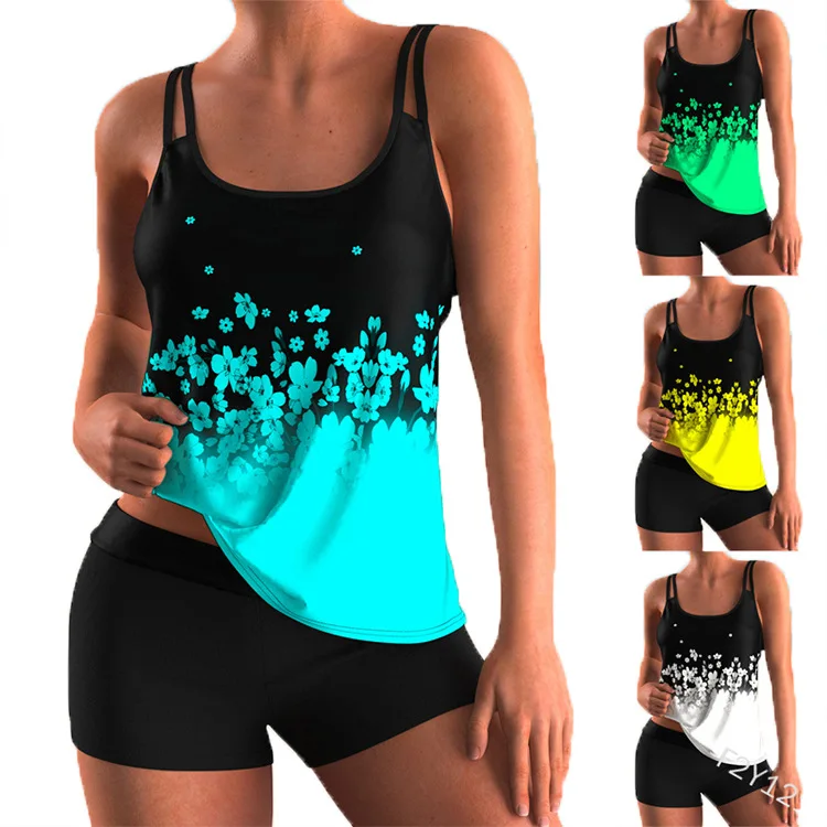 Flower Print Swimsuit Top Suit Slim Fit Women's Summer New Bikini Shorts + Top Sexy Fashion
Flower Print Swimsuit Top Suit Slim Fit Women's Summer New Bikini Shorts + Top Sexy Fashion