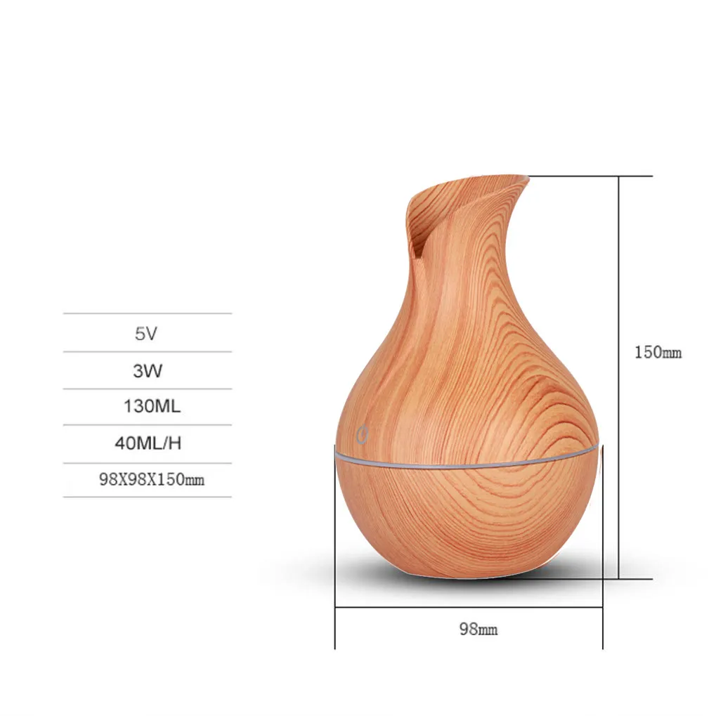 130ml USB Mini ultrasonic humidifie 7 Color Air Aroma Essential Oil Diffuser LED Ultrasonic Aroma Aromatherapy Humidifier
130ml USB Mini ultrasonic humidifie 7 Color Air Aroma Essential Oil Diffuser LED Ultrasonic Aroma Aromatherapy Humidifier