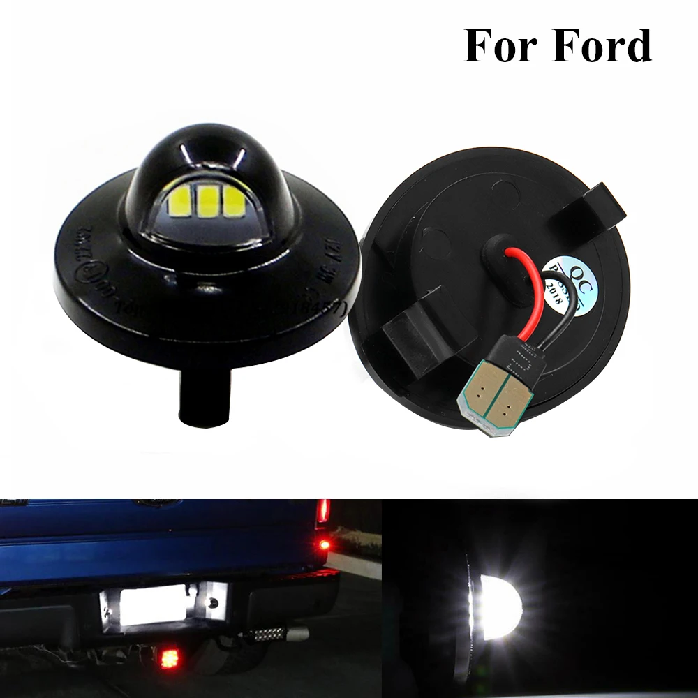 2 pcs LED Car License Plate Light Auto Number Plate Lights Tail Reverse Backup Rear Lamp for Ford F-250 F-350 F-150 1990-2014
2 pcs LED Car License Plate Light Auto Number Plate Lights Tail Reverse Backup Rear Lamp for Ford F-250 F-350 F-150 1990-2014