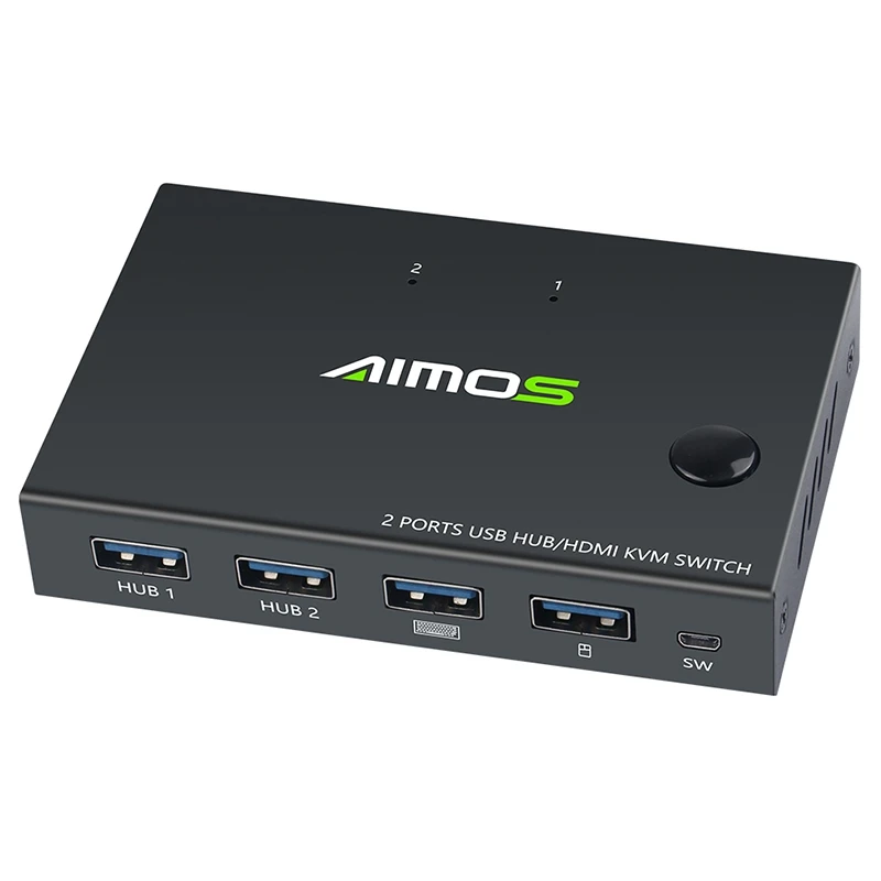 KVM-переключатель, 4K USB, HDMI, видео дисплей, USB-переключатель, разветвитель для 2 ПК, совместное использование клавиатуры, мыши разъем принтера и ...
KVM-переключатель, 4K USB, HDMI, видео дисплей, USB-переключатель, разветвитель для 2 ПК, совместное использование клавиатуры, мыши разъем принтера и ...