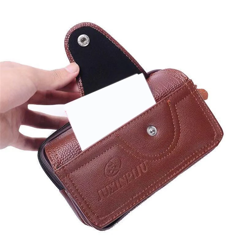 Men's Multifunction Pack Phone Pocket Travel Purse Waist Bag Waterproof leather belt bag Vintage Outdoor Business Black Bag
Men's Multifunction Pack Phone Pocket Travel Purse Waist Bag Waterproof leather belt bag Vintage Outdoor Business Black Bag