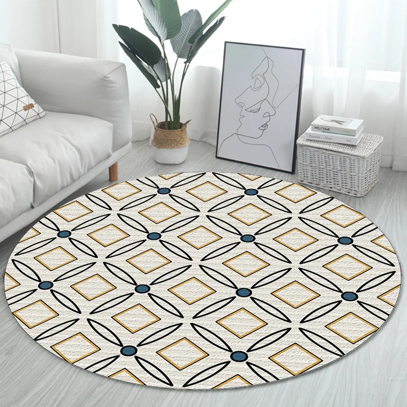 Ethnic Bohemian Round Carpet for Living Room Bedroom Mandala Kids Room Rug Anti Slip Computer Chair Floor Mat Parlor Carpet Rug
Ethnic Bohemian Round Carpet for Living Room Bedroom Mandala Kids Room Rug Anti Slip Computer Chair Floor Mat Parlor Carpet Rug