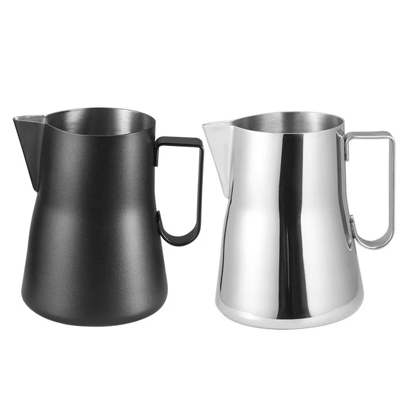 Classic Style Espresso Coffee Milk Mugs Cup Pots Jug Handle Craft Coffee Garland Cup Latte Jug Thickened Stainless Steel jugs
Classic Style Espresso Coffee Milk Mugs Cup Pots Jug Handle Craft Coffee Garland Cup Latte Jug Thickened Stainless Steel jugs