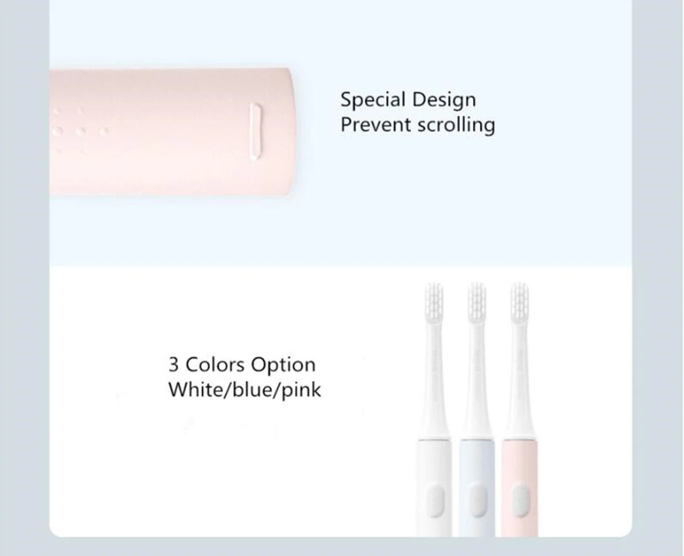 Xiaomi Mijia T100 Smart Electric Toothbrush 2 speed Cleaning Mode Xiomi Sonic Toothbrush MI HOME Toothbrush Whitening Oral Care
Xiaomi Mijia T100 Smart Electric Toothbrush 2 speed Cleaning Mode Xiomi Sonic Toothbrush MI HOME Toothbrush Whitening Oral Care