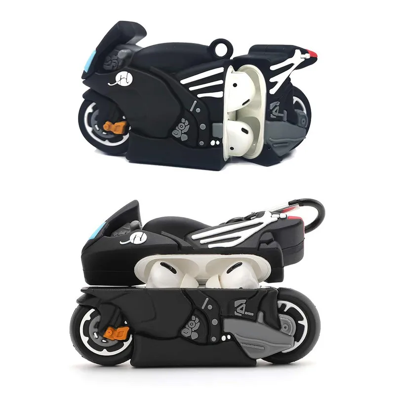 Earphone Protective Silicone Case Motorcycle Protector for Airpods 1&2&3 Bluetooth Wireless Earphone Cover
Earphone Protective Silicone Case Motorcycle Protector for Airpods 1&2&3 Bluetooth Wireless Earphone Cover