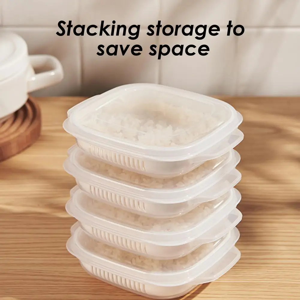 Fresh-keeping Frozen Rice Box Portable Non-toxic Distributed Box 340ml About 150g Rice Small And Portable
Fresh-keeping Frozen Rice Box Portable Non-toxic Distributed Box 340ml About 150g Rice Small And Portable