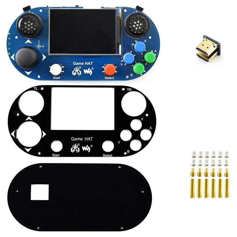 Игровая консоль Waveshare для Raspberry Pi A +/B +/2B/3B/3B +, IPS-экран 3,5 дюйма, разрешение 480x320, 60 кадров
Игровая консоль Waveshare для Raspberry Pi A +/B +/2B/3B/3B +, IPS-экран 3,5 дюйма, разрешение 480x320, 60 кадров