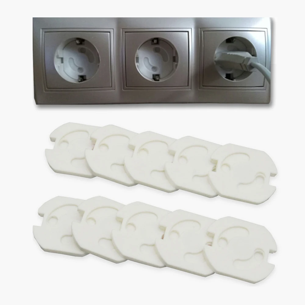 10Pcs/Set Baby Safety Rotate Cover 2 Holes EU Standard Children Electric Protection Socket Plastic Baby Locks Child Proof Socket
10Pcs/Set Baby Safety Rotate Cover 2 Holes EU Standard Children Electric Protection Socket Plastic Baby Locks Child Proof Socket