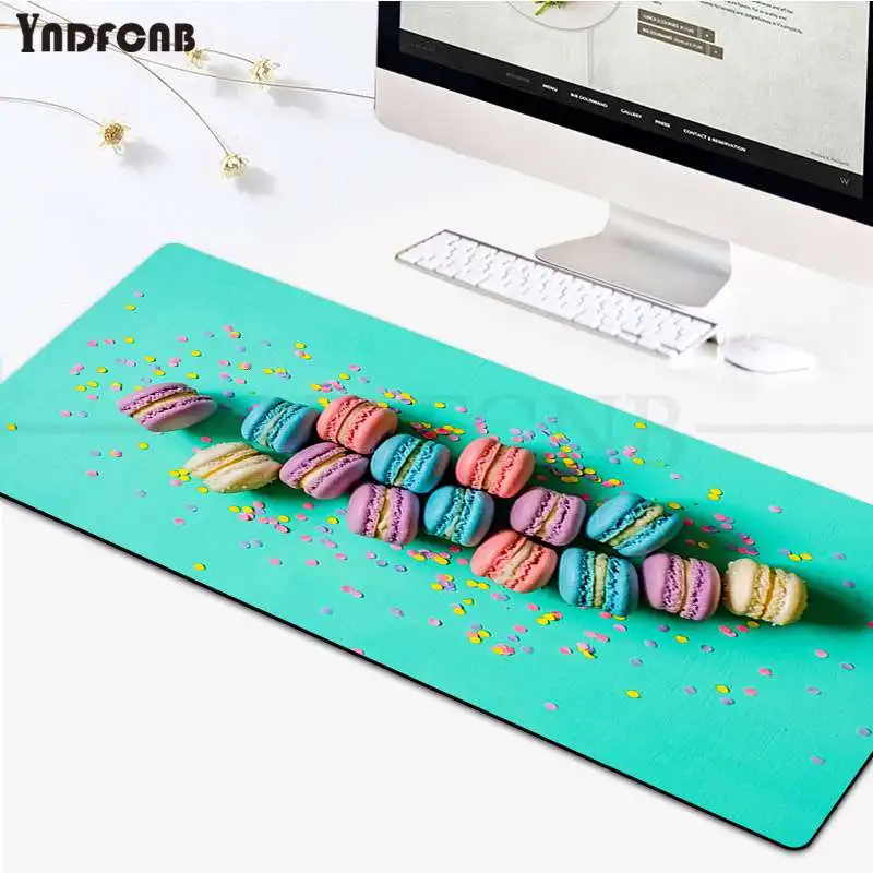 Dessert Ice Cream Macaron Food Anime Large Mouse Pad PC Computer Mat Size For Large Edge Locking Speed Version Game Keyboard Pad
Dessert Ice Cream Macaron Food Anime Large Mouse Pad PC Computer Mat Size For Large Edge Locking Speed Version Game Keyboard Pad