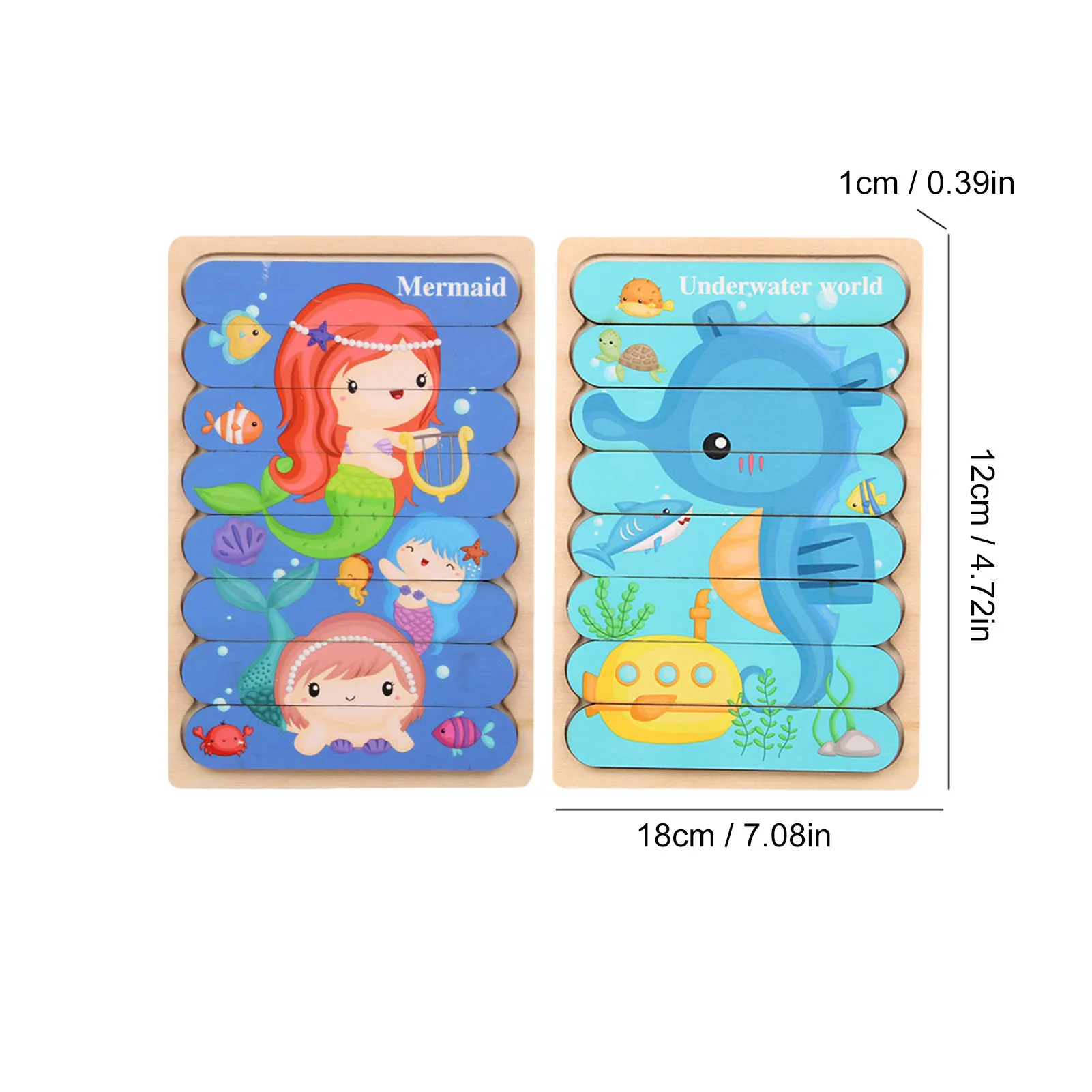 Kids 3D Wooden Puzzle Toy Cartoon Animal Intelligence Jigsaw Toys Early Educational Tangram Shapes Learning Toy For Children
Kids 3D Wooden Puzzle Toy Cartoon Animal Intelligence Jigsaw Toys Early Educational Tangram Shapes Learning Toy For Children