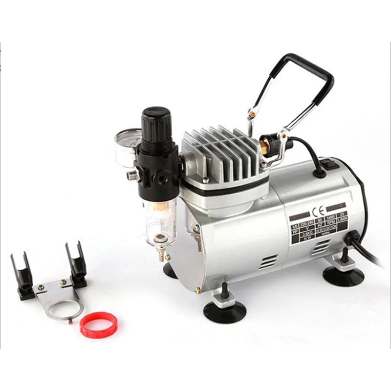 Portable Airbrush Mini Air Compressor Set Oil-free Mini Air Pump Model Nail Art Tattoo Airbrush Machine
Portable Airbrush Mini Air Compressor Set Oil-free Mini Air Pump Model Nail Art Tattoo Airbrush Machine