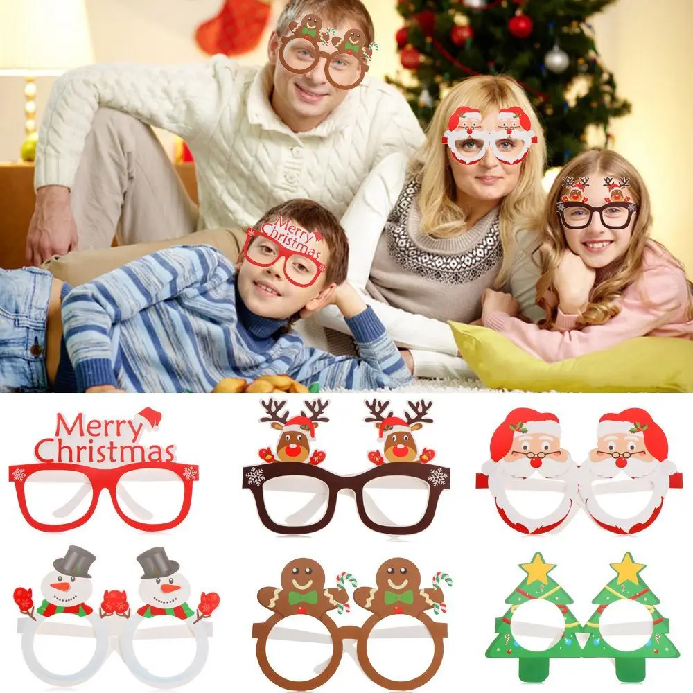 New Year Christmas Decorations Santa Claus Party Merry Christmas Glasses Photo Prop Glasses Frame Xmas Tree Elk Glasses
New Year Christmas Decorations Santa Claus Party Merry Christmas Glasses Photo Prop Glasses Frame Xmas Tree Elk Glasses