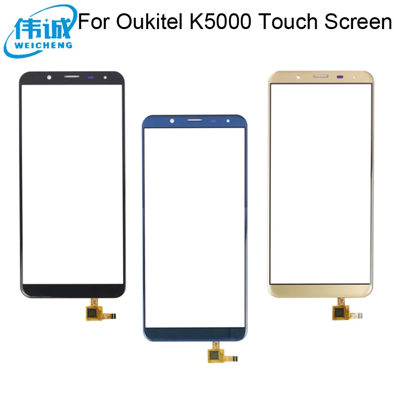 

5.7'' Mobile Touch Front Glass For Oukitel K5000 Touch Screen Glass Digitizer Panel Touchscreen Sensor Flex Cable Tools