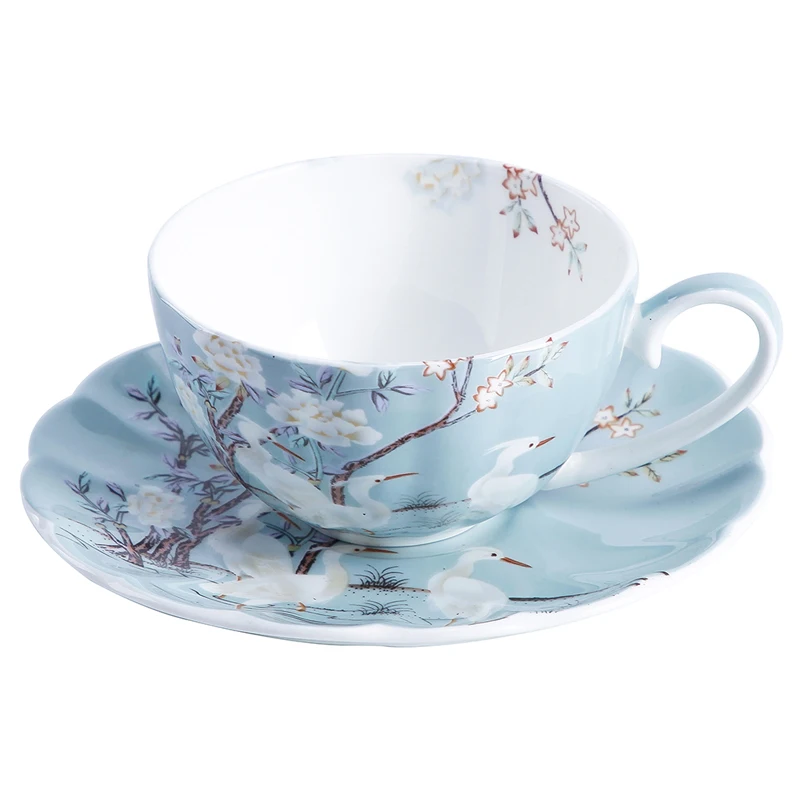 High Quality Coffee Cup And Saucers Set Fine Bone China Tea Cups Fashion Design Tazas De Cafe Espresso Cup European Coffee 250Ml
High Quality Coffee Cup And Saucers Set Fine Bone China Tea Cups Fashion Design Tazas De Cafe Espresso Cup European Coffee 250Ml