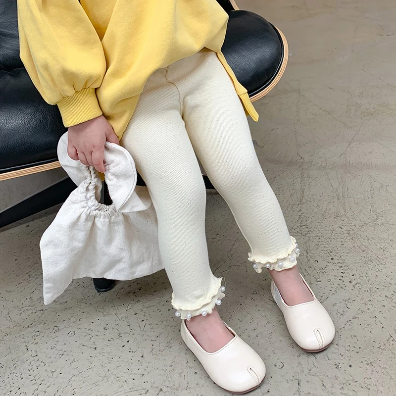 Autumn Winter Pearl Striped Leggings Kids Girls Cotton Stocking Kids Nine-point Stretch Skinny Leggings For Babies
Autumn Winter Pearl Striped Leggings Kids Girls Cotton Stocking Kids Nine-point Stretch Skinny Leggings For Babies