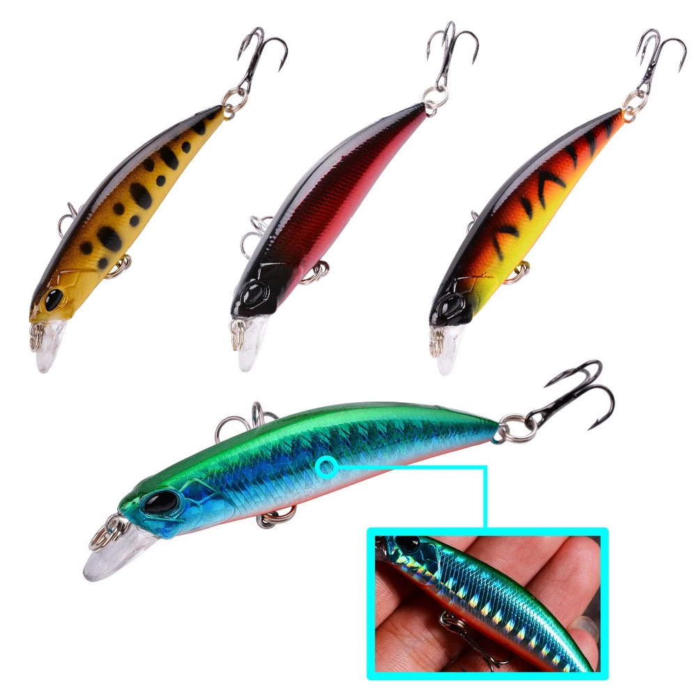 Fishing Lure Floating Minnow Wobbler Freshwater Blackfish Fake Bait Artificial 3D Eyes 6.8cm Tackle Fishing Hard Crankbait
Fishing Lure Floating Minnow Wobbler Freshwater Blackfish Fake Bait Artificial 3D Eyes 6.8cm Tackle Fishing Hard Crankbait