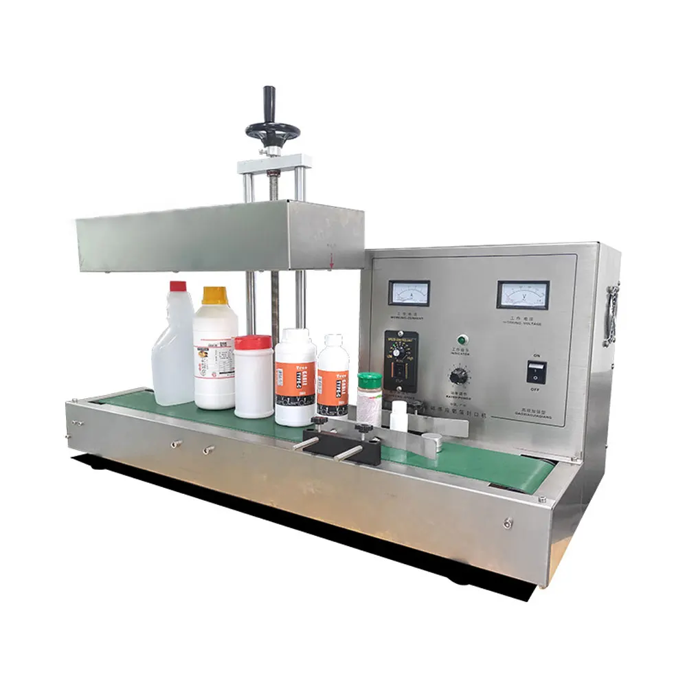 Automatic Continuous Sealer Electromagnetic Sealing Machine Induction Aluminum Foil Packing Bottle Cap Sealer Labeling Machine
Automatic Continuous Sealer Electromagnetic Sealing Machine Induction Aluminum Foil Packing Bottle Cap Sealer Labeling Machine