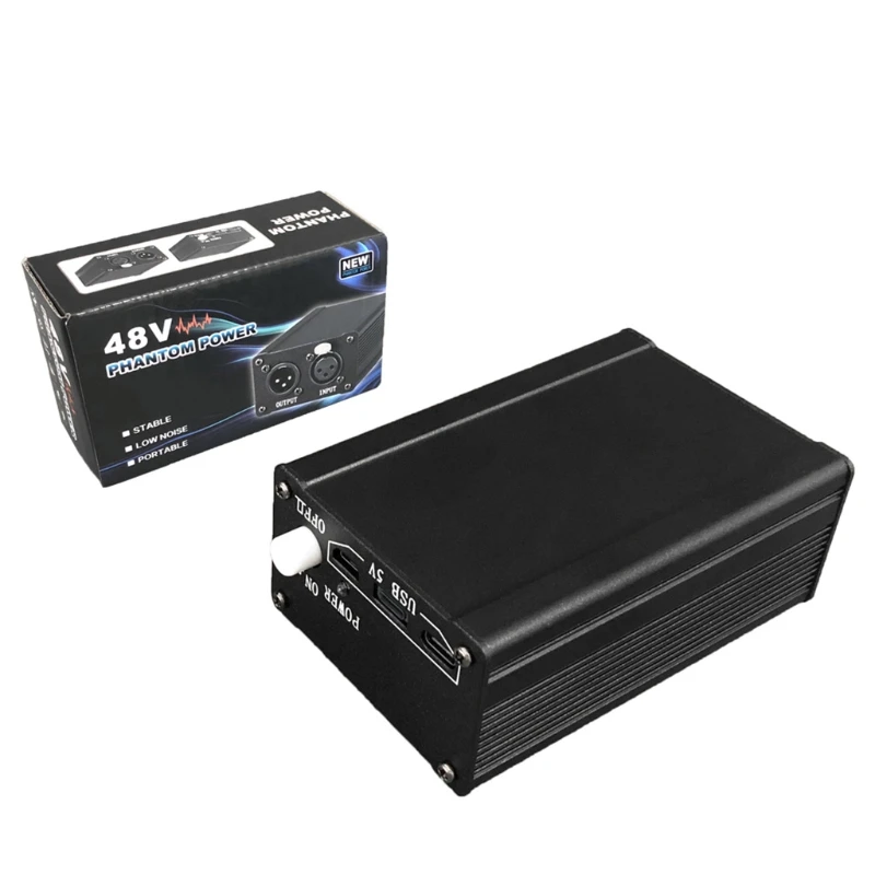 Фантомное питание 652E, 48 В, конденсаторный микрофон, фантомное питание USB GAZ-PS02
Фантомное питание 652E, 48 В, конденсаторный микрофон, фантомное питание USB GAZ-PS02