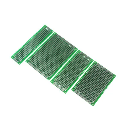 4 шт 5x7 4x6 3x7 2x8 см 5*7 4*6 3*7 2*8 двухсторонний медный Прототип pcb универсальная