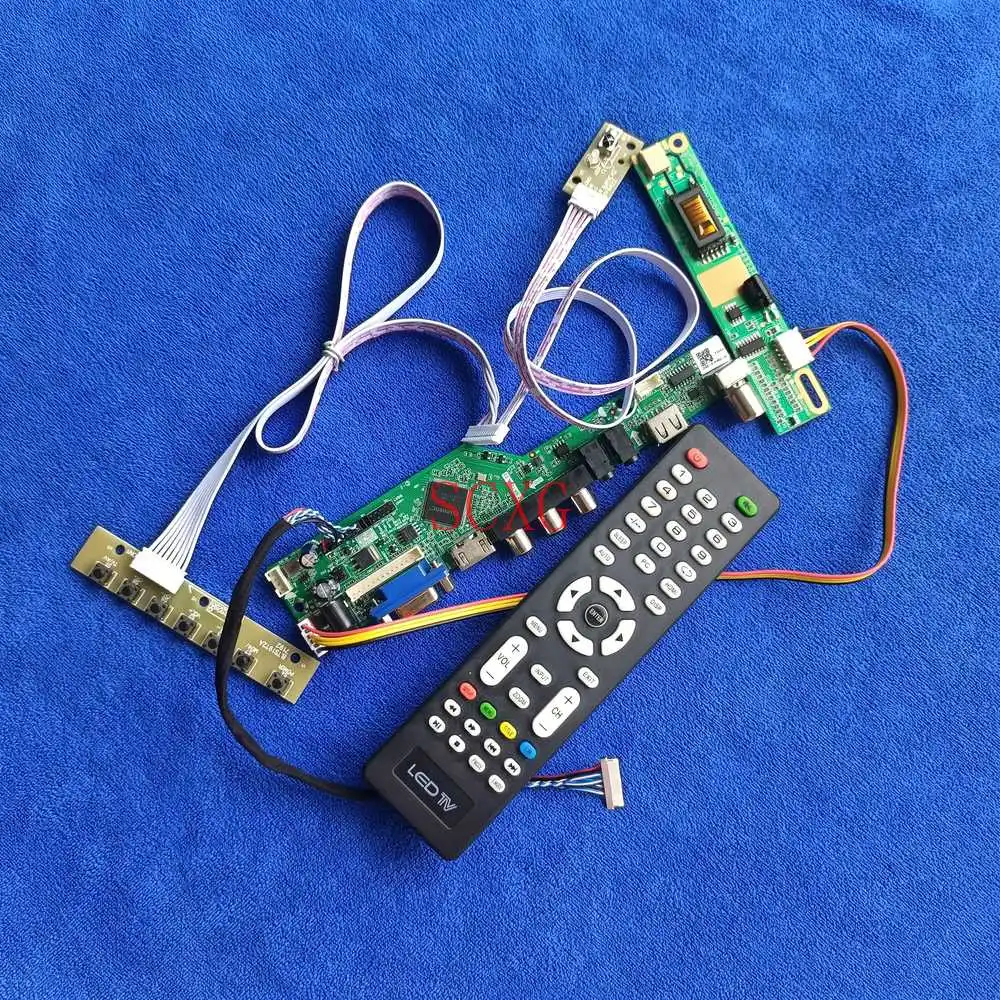 Kit1CCFL Monitor driver board Signal Analog VGA USB HDMI-compatible LVDS 20-Pin 1024*768 For LQ133X1LH27/LQ133X1LH63/LQ133X1LH82
Kit1CCFL Monitor driver board Signal Analog VGA USB HDMI-compatible LVDS 20-Pin 1024*768 For LQ133X1LH27/LQ133X1LH63/LQ133X1LH82