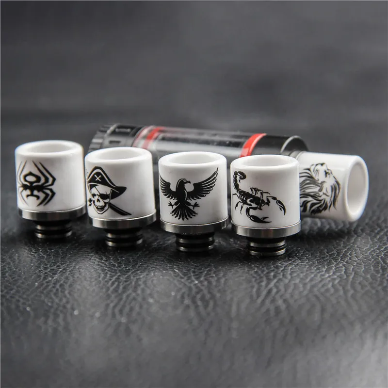 E Cigarette 510 Drip Tip Metal Ceramic Anti-Heating From Mouthpiece For Vape Merlin Mini RDA RTA Atomizer
E Cigarette 510 Drip Tip Metal Ceramic Anti-Heating From Mouthpiece For Vape Merlin Mini RDA RTA Atomizer
