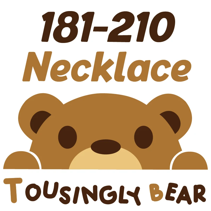 Black Friday 2021 Touses Jewelry Bear 925 Original Necklace Women's Clavicle Chain with Original LOGO 
Black Friday 2021 Touses Jewelry Bear 925 Original Necklace Women's Clavicle Chain with Original LOGO