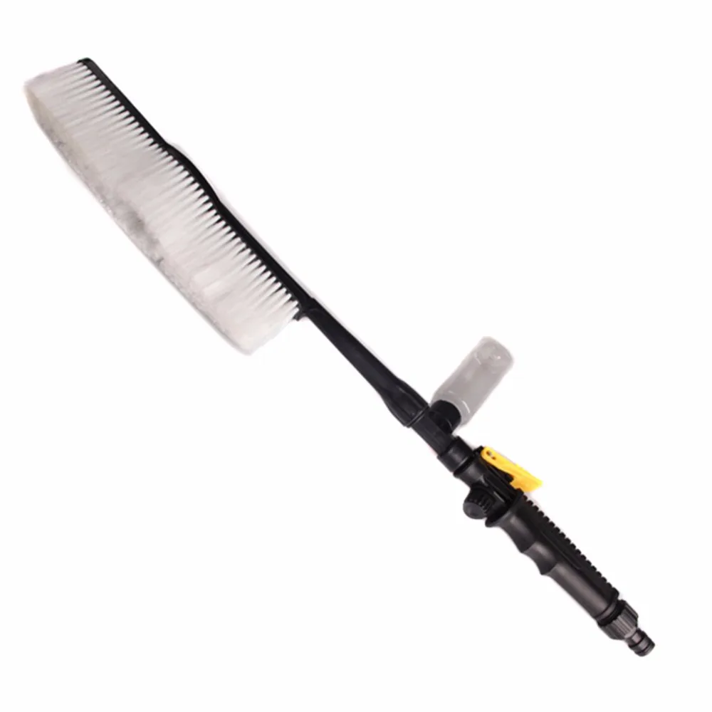 New 1pc White Car Wash Brush Auto Exterior Retractable Long Handle Water Flow Switch Foam Bottle Car Cleaning Brush
New 1pc White Car Wash Brush Auto Exterior Retractable Long Handle Water Flow Switch Foam Bottle Car Cleaning Brush