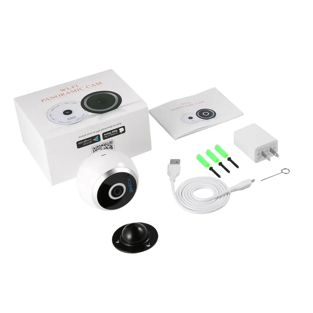 Acehe 960P Panorama Wifi Night Mini Wireless Security Camera Panoramic Video Recorder Monitoring Surveillance Camera
Acehe 960P Panorama Wifi Night Mini Wireless Security Camera Panoramic Video Recorder Monitoring Surveillance Camera