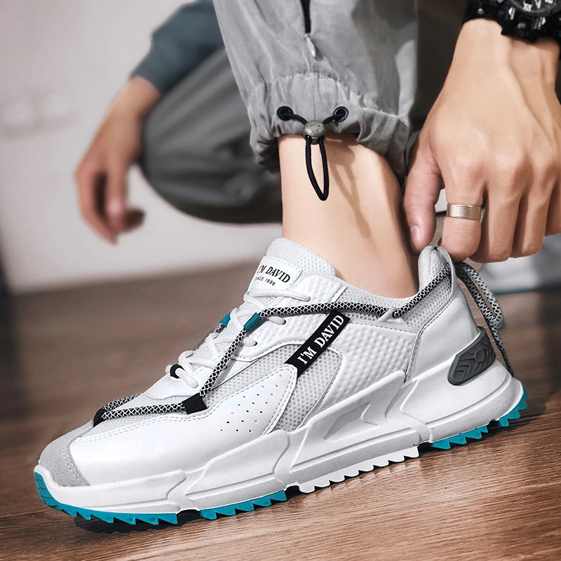 Spring New Men's Sneakers Thick Bottom Platform Vulcanize Wide Type Dad Shoes Fashion Breathable Casual Torre Shoes 
Spring New Men's Sneakers Thick Bottom Platform Vulcanize Wide Type Dad Shoes Fashion Breathable Casual Torre Shoes