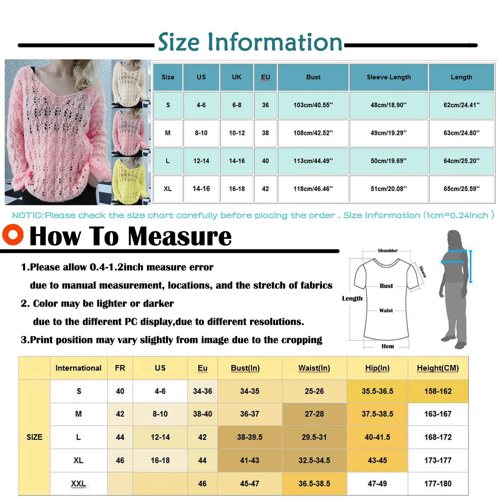 Winter Pullovers Sweaters Hollow Out Women Fashion Long Sleeve Casual V Neck Knitted Top Solid Sexy Style Sweater Autumn
Winter Pullovers Sweaters Hollow Out Women Fashion Long Sleeve Casual V Neck Knitted Top Solid Sexy Style Sweater Autumn