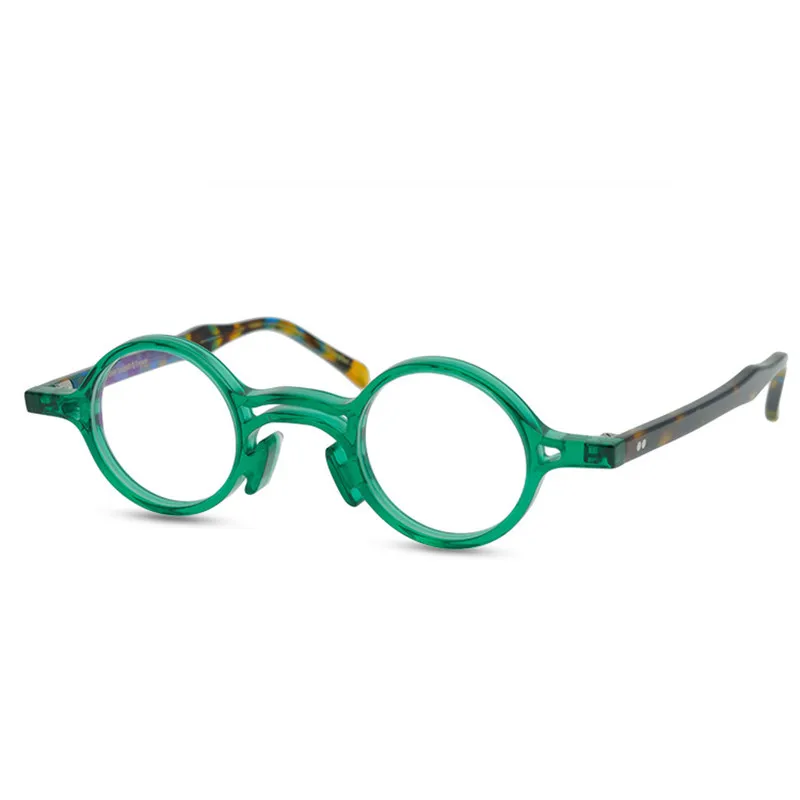 Zerosun Green Eyeglasses Frames Male Women Small Round Glasses Men 38mm Nerd Spectacles for Myopia Reading Vintage Eyewear
Zerosun Green Eyeglasses Frames Male Women Small Round Glasses Men 38mm Nerd Spectacles for Myopia Reading Vintage Eyewear