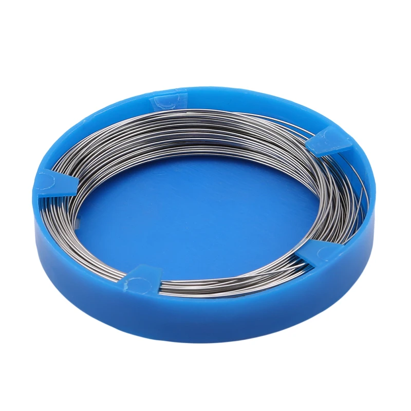 Dental Stainless Steel Wire 0.5/0.6/0.7/0.8/0.9/1.0mm For Orthodontic Teeth Surgical Instruments Mouth Care Tool
Dental Stainless Steel Wire 0.5/0.6/0.7/0.8/0.9/1.0mm For Orthodontic Teeth Surgical Instruments Mouth Care Tool