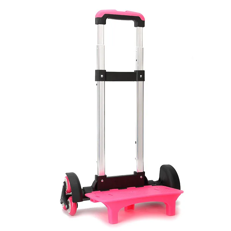 Children 2/6 Wheels Expandable Rod Aluminum alloy Pull Rod Bracket Roll Cart Kid Trolley For Backpack And School Bag Luggage bag
Children 2/6 Wheels Expandable Rod Aluminum alloy Pull Rod Bracket Roll Cart Kid Trolley For Backpack And School Bag Luggage bag