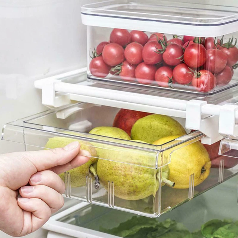 1/4/8 Compartment PET Refrigerator Organizer Transparent Fridge Storage Bin Containers for Pantry
1/4/8 Compartment PET Refrigerator Organizer Transparent Fridge Storage Bin Containers for Pantry
