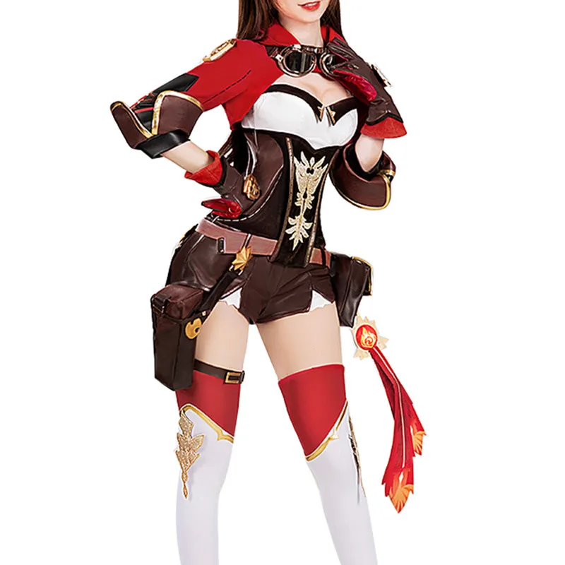 Hot Game Genshin Impact Amber Cosplay Costumes Set Halloween Christmas Costumes for Adults Deguisement for Carnaval
Hot Game Genshin Impact Amber Cosplay Costumes Set Halloween Christmas Costumes for Adults Deguisement for Carnaval