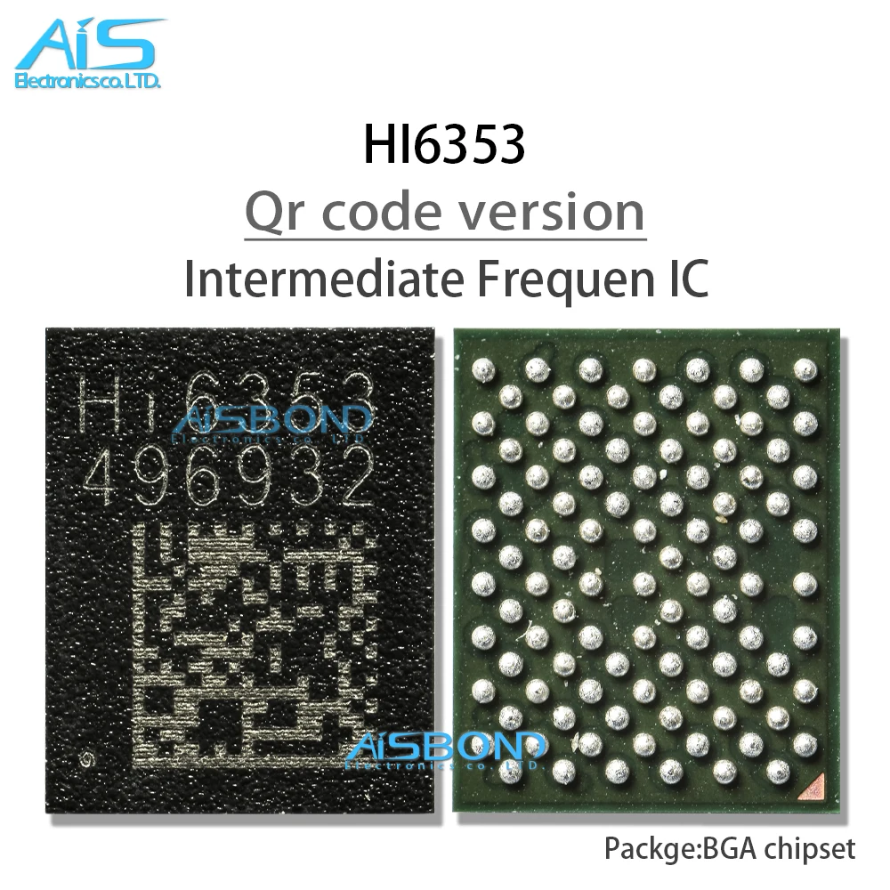 2 шт./лот HI6353 версия QR-кода промежуточная частота IC для Huawei IF IC чип средней частоты
2 шт./лот HI6353 версия QR-кода промежуточная частота IC для Huawei IF IC чип средней частоты