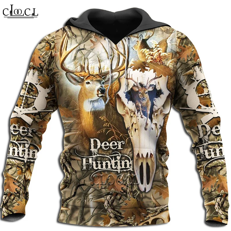 

HX Animal Hunting Deer Skull Broken Hoodies Fashion Fashion New Men Women 3D Print Long Sleeve Hoody Coat Free Shipping