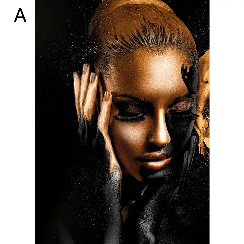 African Woman Art Wall Character Picture Frame Canvas Oil Painting Poster Living Room Bedroom Home Decoration
African Woman Art Wall Character Picture Frame Canvas Oil Painting Poster Living Room Bedroom Home Decoration