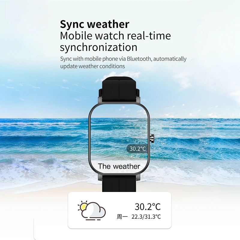 1.69 inch Touch Screen Smart Watch 24 Sports Modes Fitness Tracker Message Reminder IP67 Waterproof Smartwatch For Men Women
1.69 inch Touch Screen Smart Watch 24 Sports Modes Fitness Tracker Message Reminder IP67 Waterproof Smartwatch For Men Women