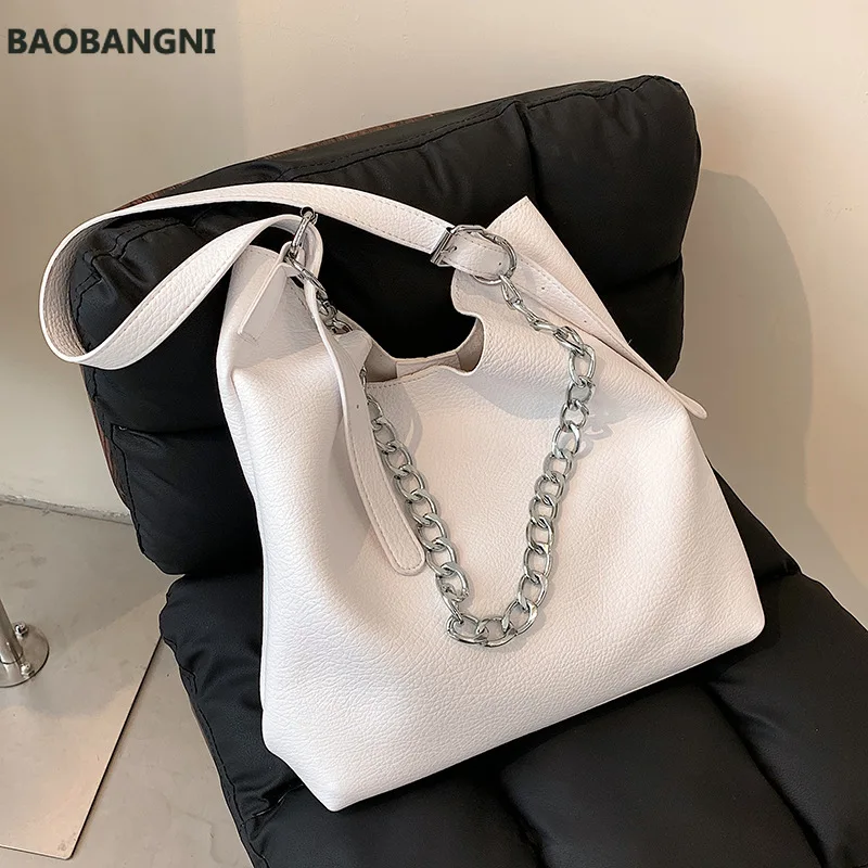 Simple High Capacity Pu Leather Shoulder Bags for Women Solid Color Tote Designer Handbags Trends Female Shopper Bag
Simple High Capacity Pu Leather Shoulder Bags for Women Solid Color Tote Designer Handbags Trends Female Shopper Bag