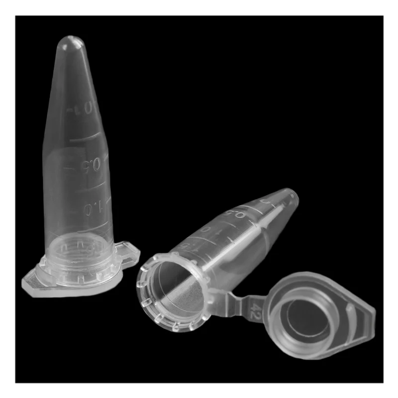 500 Pcs Laboratory Clear White Mark Printed Plastic Centrifuge Tube 1.5ml
500 Pcs Laboratory Clear White Mark Printed Plastic Centrifuge Tube 1.5ml