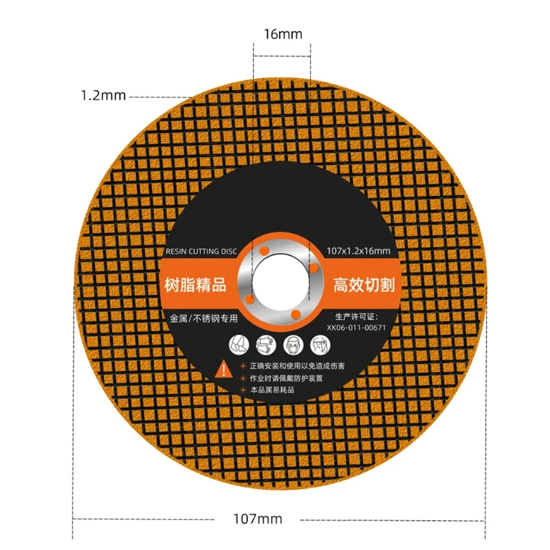 4.2 Inch Angle Grinder Cutting Blade Saw Disc for Metal Stainless Steel Cutter Hand Grinding Wheel Polishing Blade LX0C
4.2 Inch Angle Grinder Cutting Blade Saw Disc for Metal Stainless Steel Cutter Hand Grinding Wheel Polishing Blade LX0C