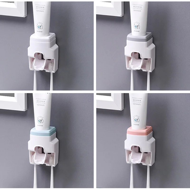 Automatic Toothpaste Dispenser Wall Mount Toothbrush Holder Lazy Toothpaste Squeezer For Toilet Home Bathroom Accessories Set
Automatic Toothpaste Dispenser Wall Mount Toothbrush Holder Lazy Toothpaste Squeezer For Toilet Home Bathroom Accessories Set